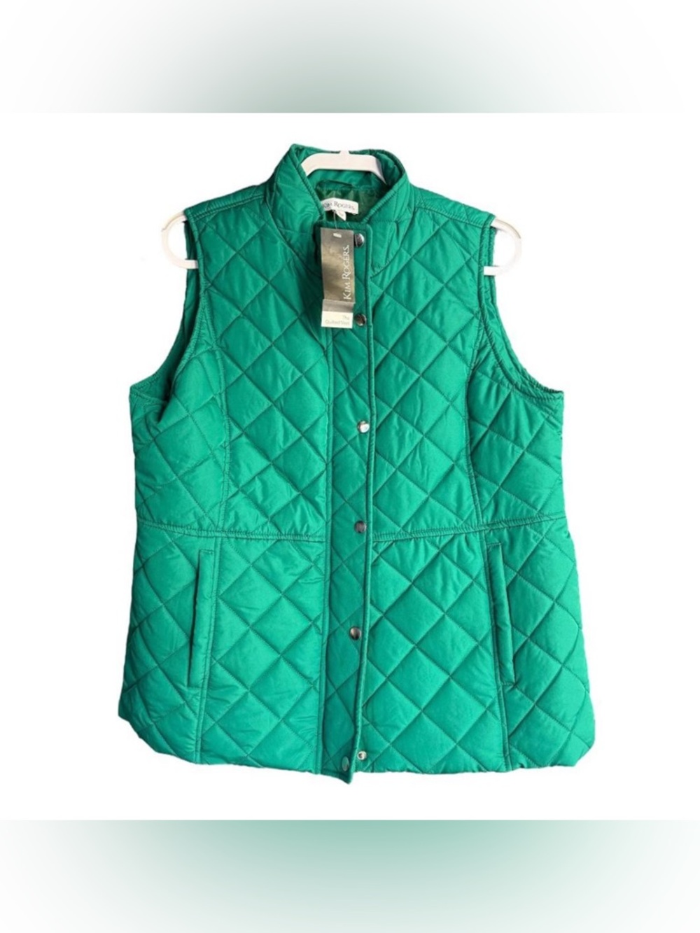 **NWT** Kim Roger’s Quilted Vest